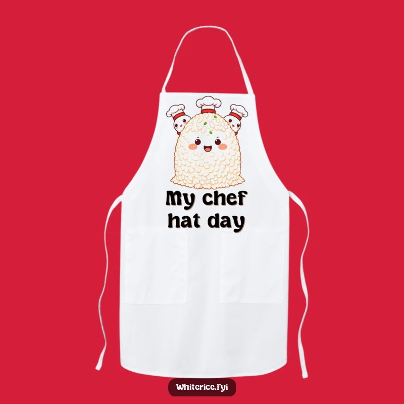 Funny Chef Rice Apron: Culinary Masterpiece Wear, Chef Gift!