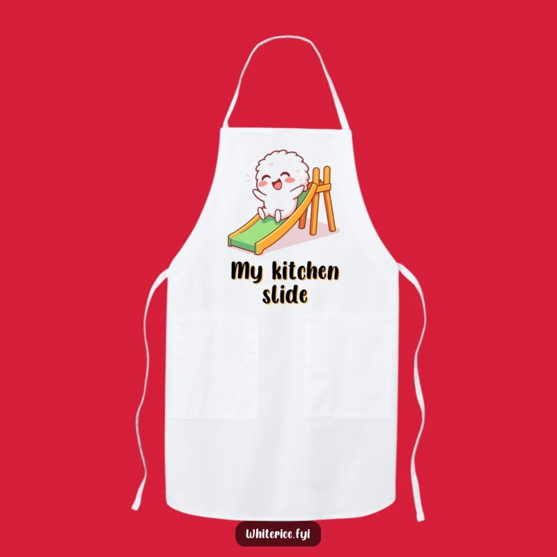 Funny Rice Kitchen Apron: Giggles While You Cook, Perfect Funny Gift
