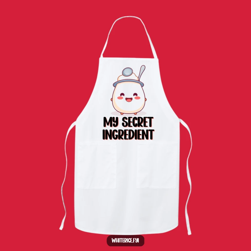 Funny Rice Pudding Spoon Hat Apron: Cook with a Smile, Wonderful Funny Gift