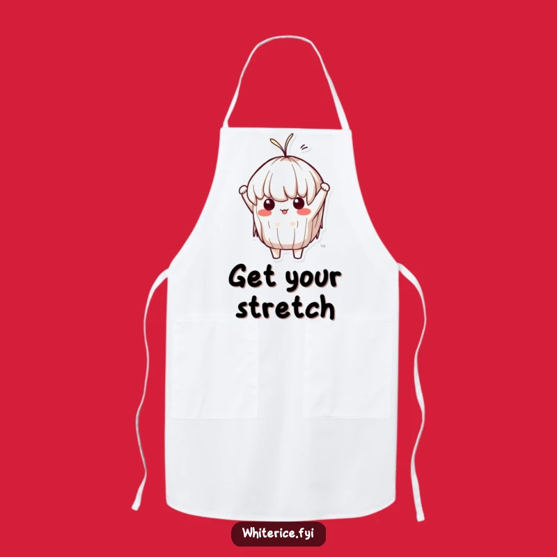 Funny Sticky Rice Stretch Apron: Determined Kitchen Wear, Perfect Funny Gift