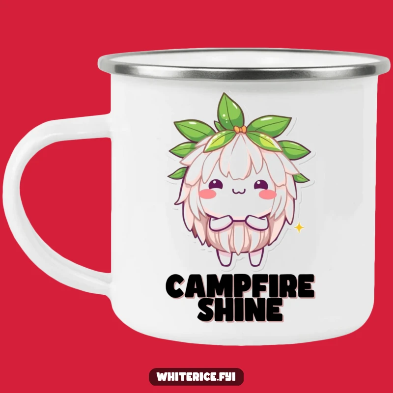 Funny Jasmine Rice Shine Camping Mug: Brilliant Outdoor Drinkware, Perfect Gift