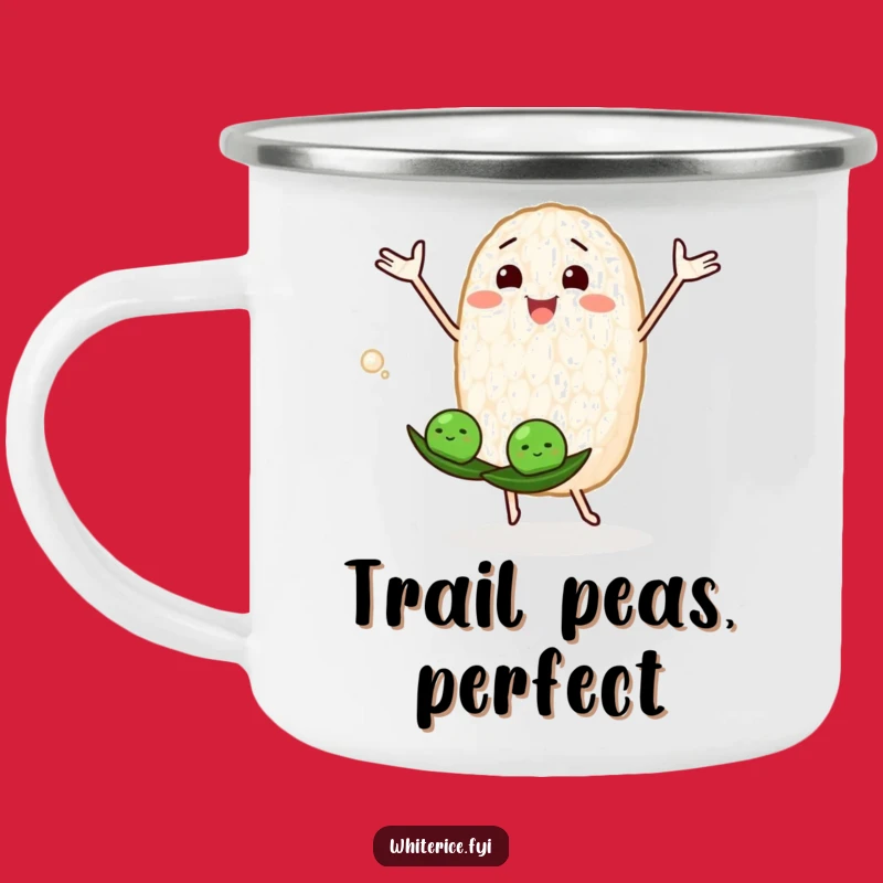 Durable Funny Rice Grain Camping Mug: For Playful Sips Outdoors