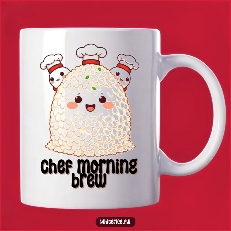 Funny Chef Rice Mugs: Proud Characters, Culinary Masterpiece Gift!