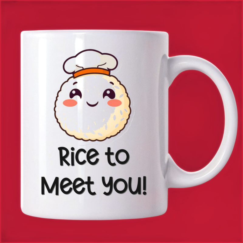 Chef Rice: The World's Cutest Culinary Mug 