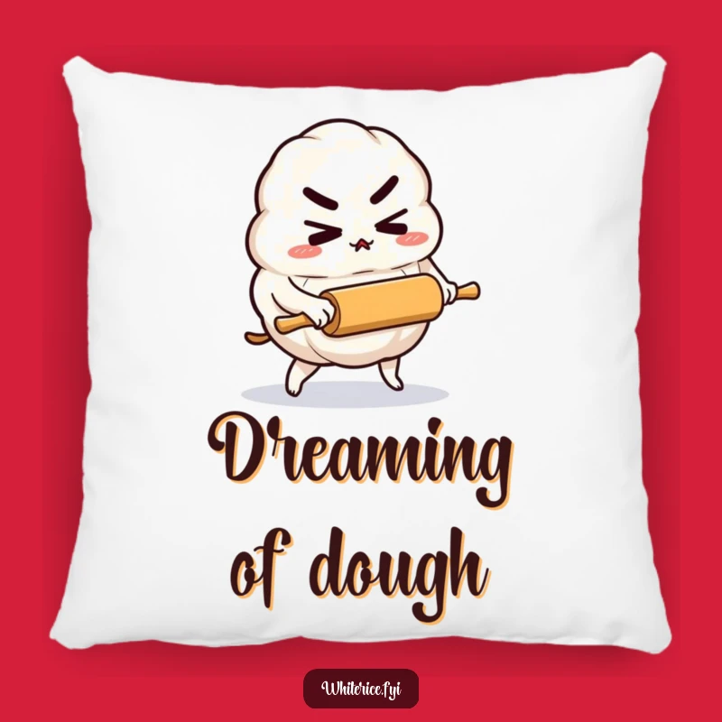 Funny Rice Dumpling Pillow: Rest Your Head On Determination!