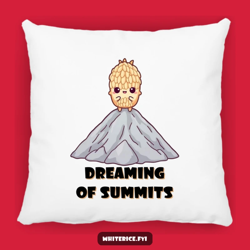 Funny Rice Pillow: Hug Your Determination with this Standing Grain Treat