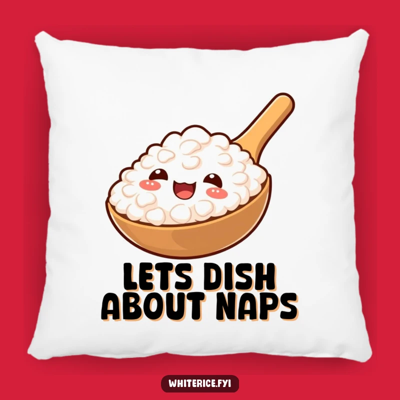 Funny Rice Paddle Pillow: Cheerful Comfort with a Spoonful of Rice