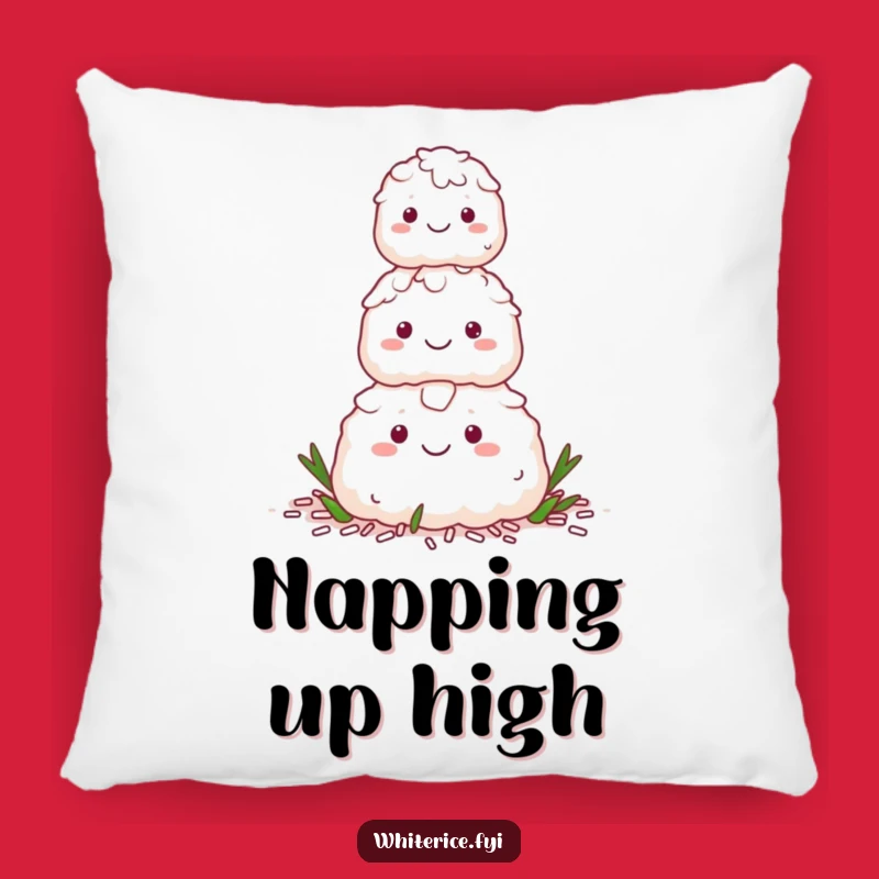 Funny Rice Pyramid Pillow: Snuggle Up with Humorous Comfort