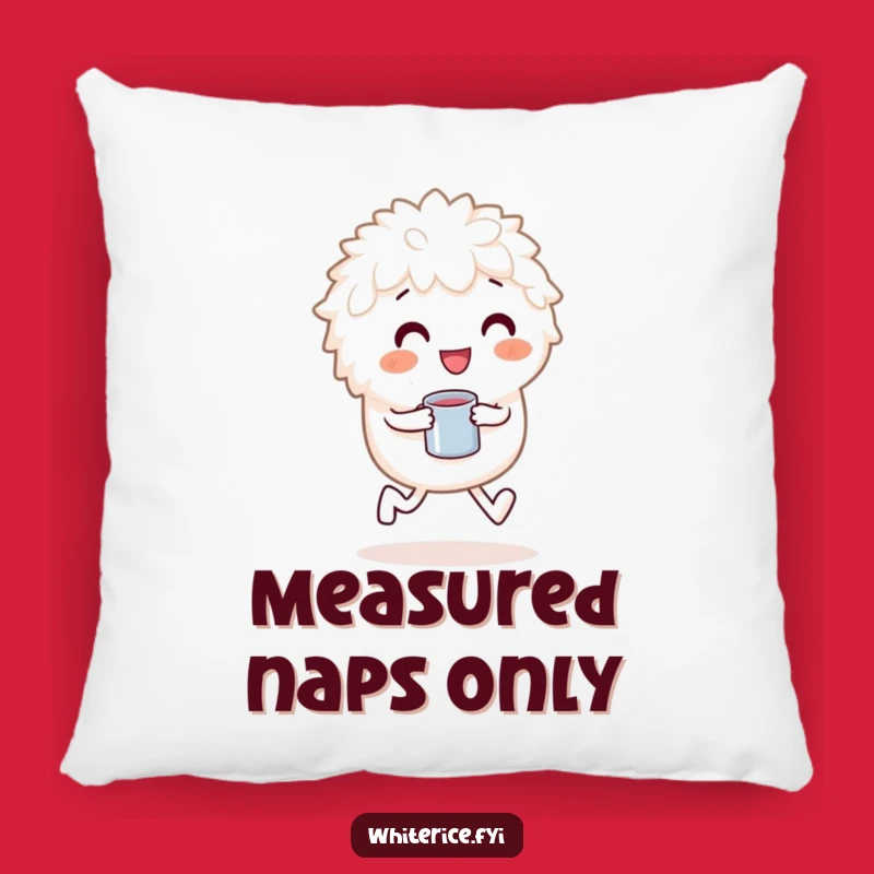 Funny Rice Skipping Pillow: Snuggle Up with Joyful, Comfy Humor