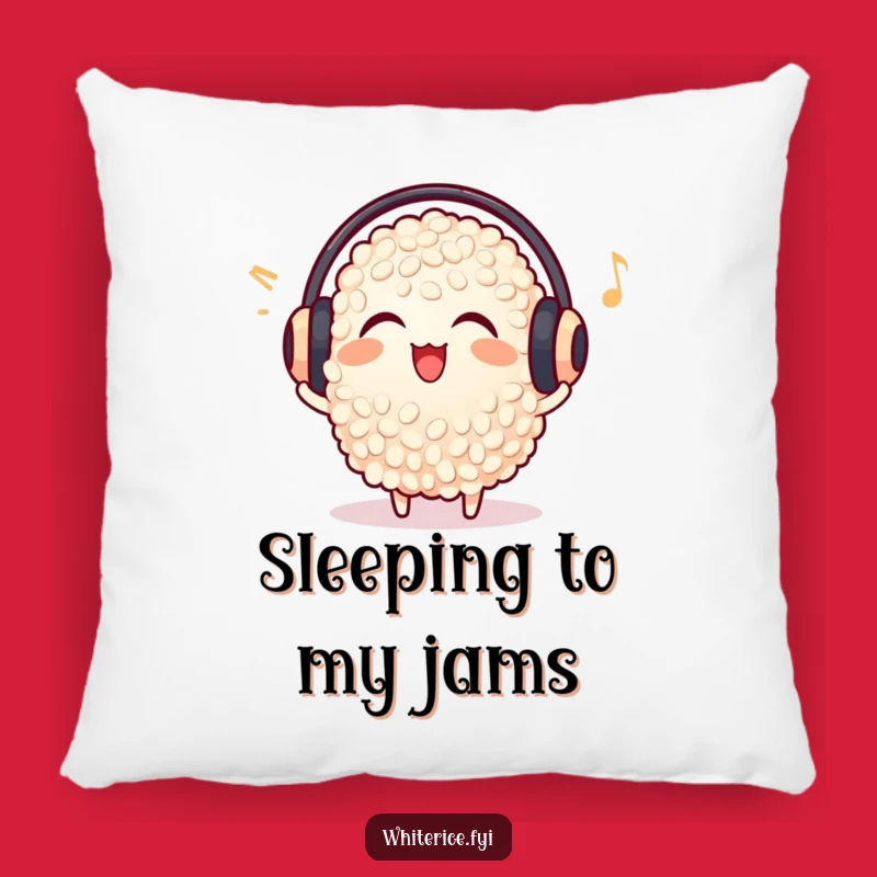 Funny Delighted Rice Pillow - Earmuff Music Grain Cushion Gift