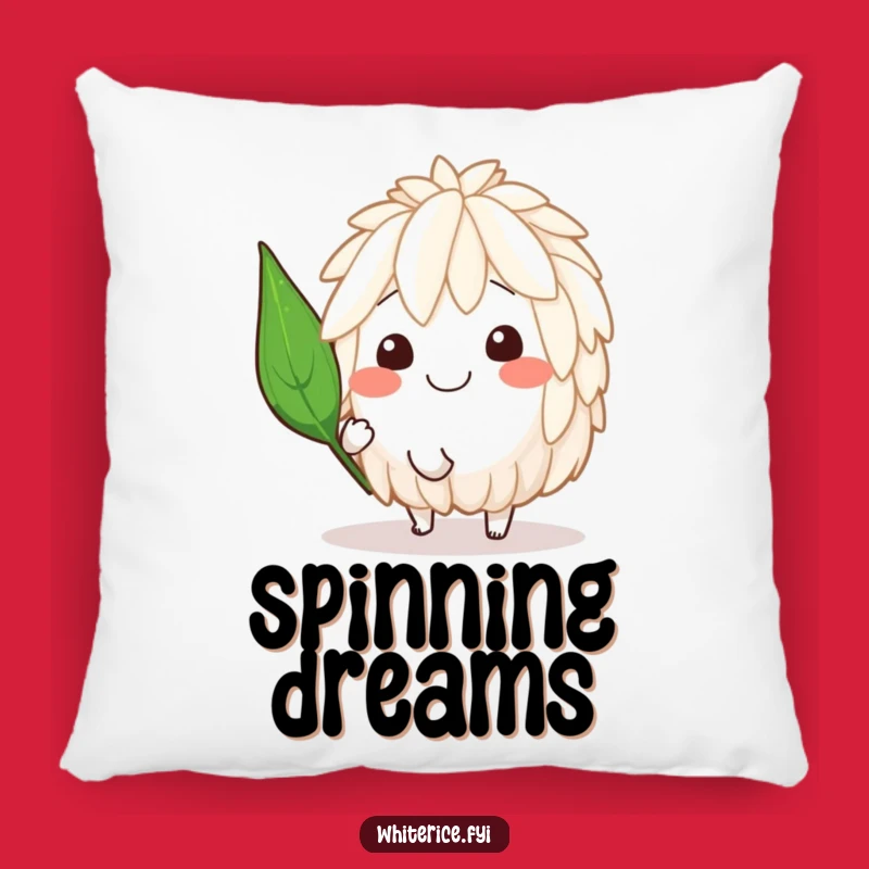 Funny Spinning Rice Pillow - Huggable Joy for Your Home!