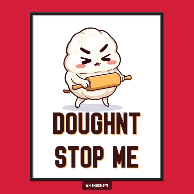 Funny Rice Dumpling Digital Art: Determination For Instant Inspiration!