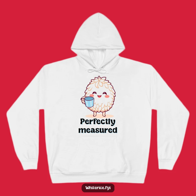 Cozy Funny Basmati Rice Joy Hoodie: Kawaii Chef Wear, Perfect Gift