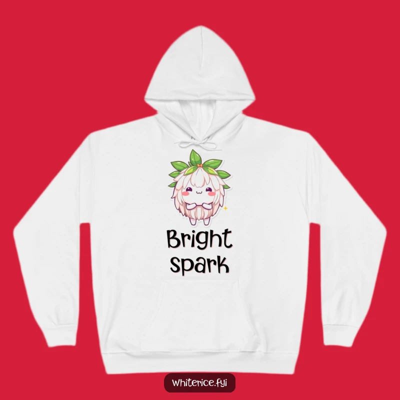Cozy Funny Jasmine Rice Shine Hoodie: Brilliant Kawaii Wear, Perfect Gift