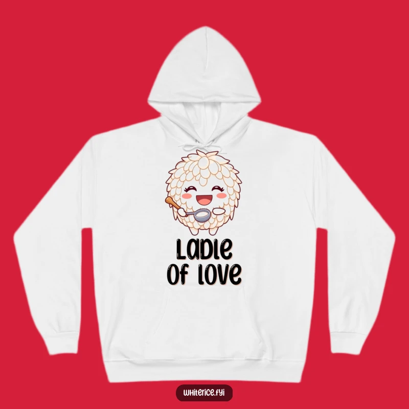 Funny Happy Rice Hoodie - Cozy Comfort for Joyful Chefs!