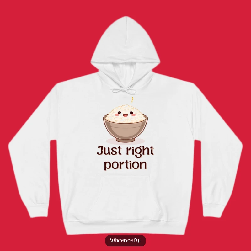 Funny Rice Grain Hoodie: Cozy Comfort Food, Perfect Gift!