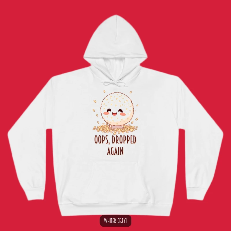 Funny Rice Ball Hoodie: Stay Cozy While You Fumble!