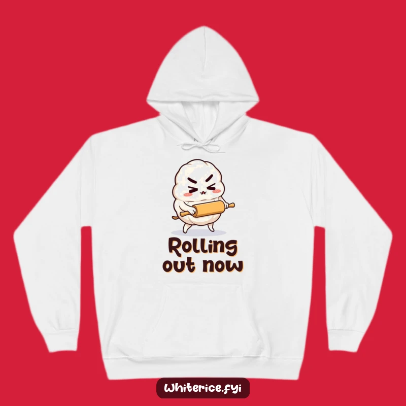 Funny Rice Dumpling Hoodie: Cozy Up With Determination!