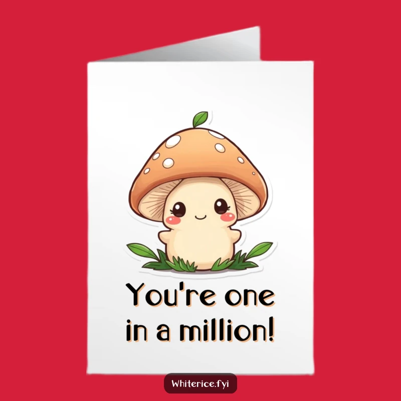 Free Printable Mushroom Congrats Card: Garnish Your Success With This Funny Downloadable Gift