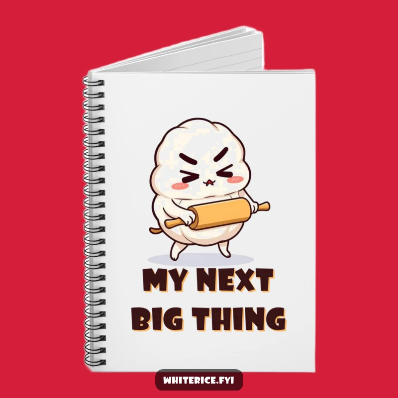 Funny Rice Dumpling Notebook: Jot Down Your Determined Plans!