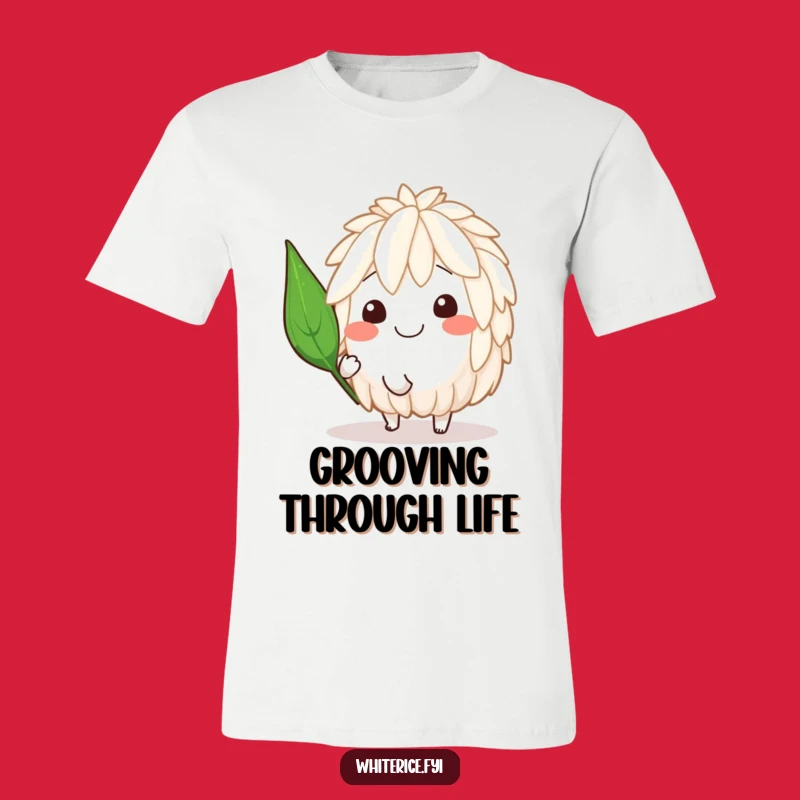 Funny Spinning Rice T-Shirt - Dance Through Life with Humor!